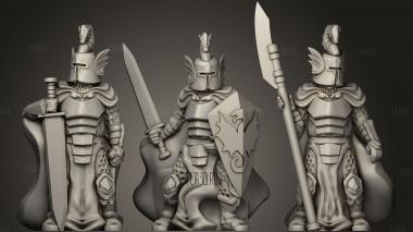 Dragon Knights stl model for CNC